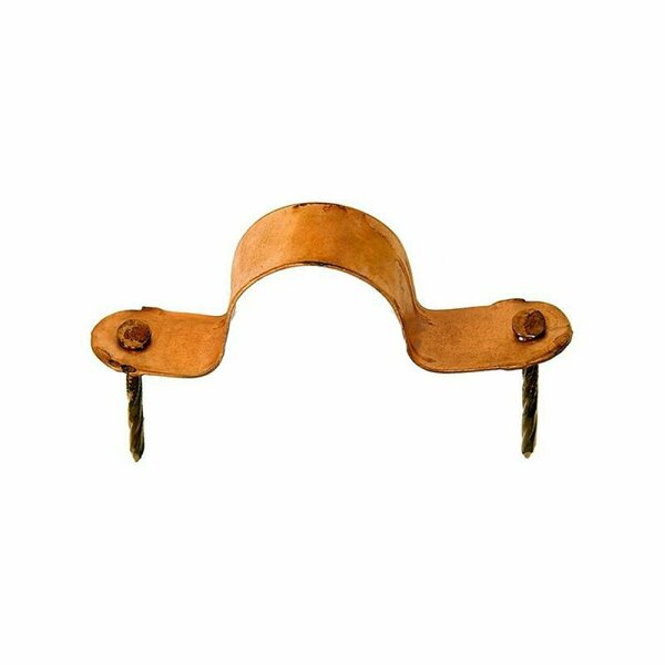 American Imaginations 0.75 in. Curved Copper Nailing Strap in Modern Style AI-38676